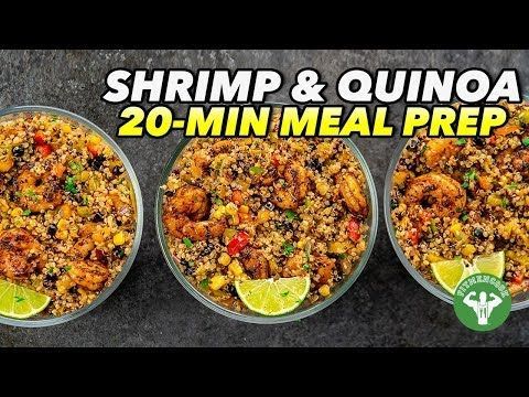 Southwest Shrimp Quinoa Mix Meal Prep - Fit Men Cook - Southwest Shrimp Quinoa Mix Meal Prep - Fit Men Cook -   19 fitness Men cook ideas
