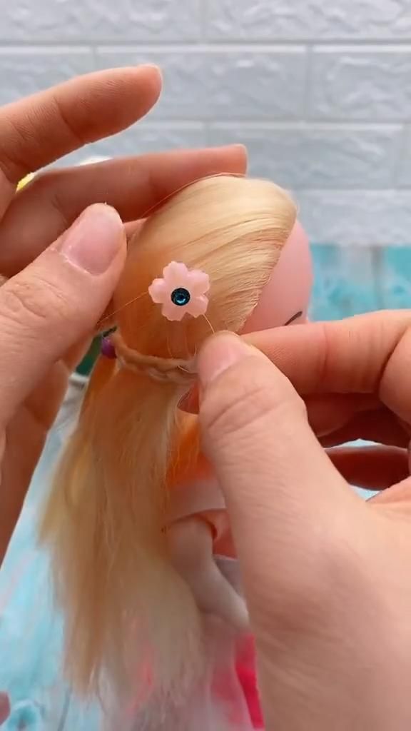 DIY Beautiful Hairpin for  Your Barbie doll - DIY Beautiful Hairpin for  Your Barbie doll -   19 simple diy For Teens ideas