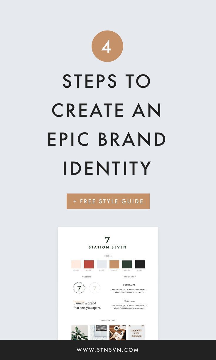 4 Steps for an Epic Brand Identity + A Free Style Guide - 4 Steps for an Epic Brand Identity + A Free Style Guide -   19 style Guides book ideas