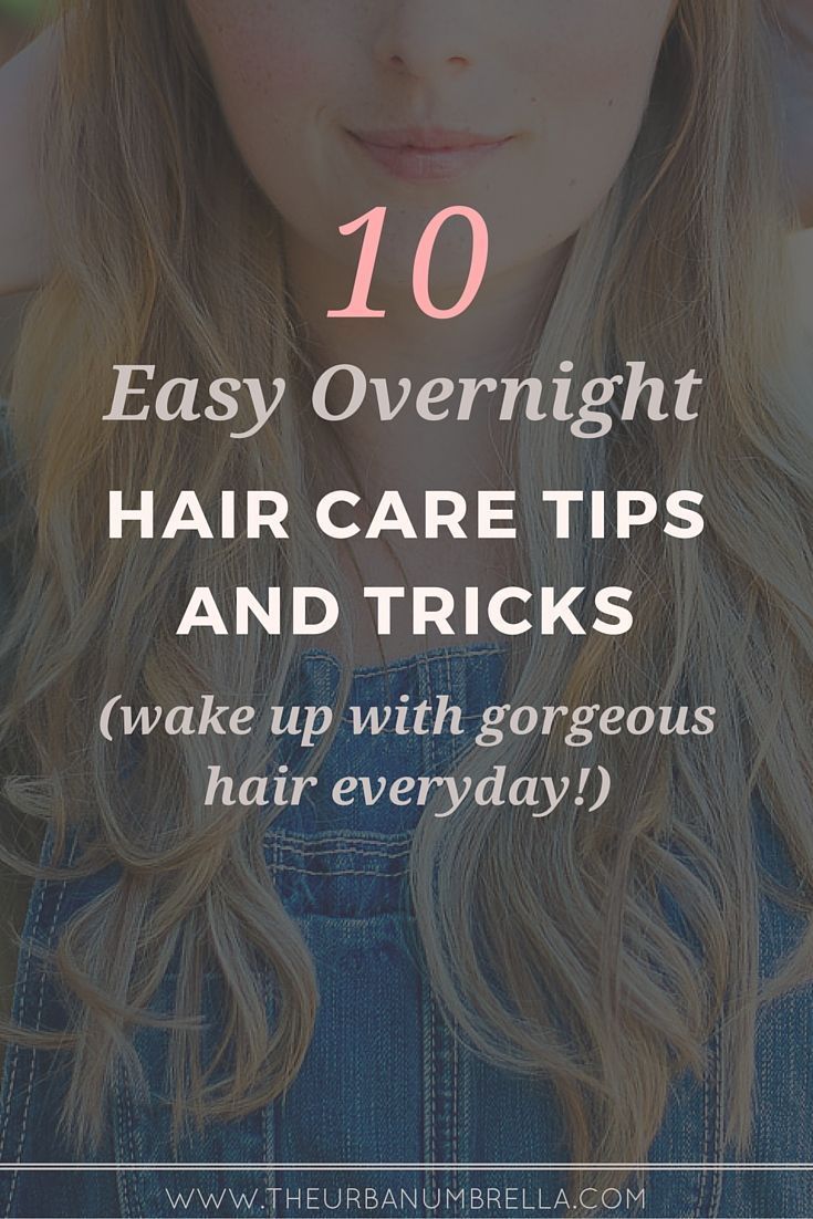 10 Best Overnight Hair Tips | Wake Up With Styled Hair! | The Urban Umbrella - 10 Best Overnight Hair Tips | Wake Up With Styled Hair! | The Urban Umbrella -   19 style Hair overnight ideas