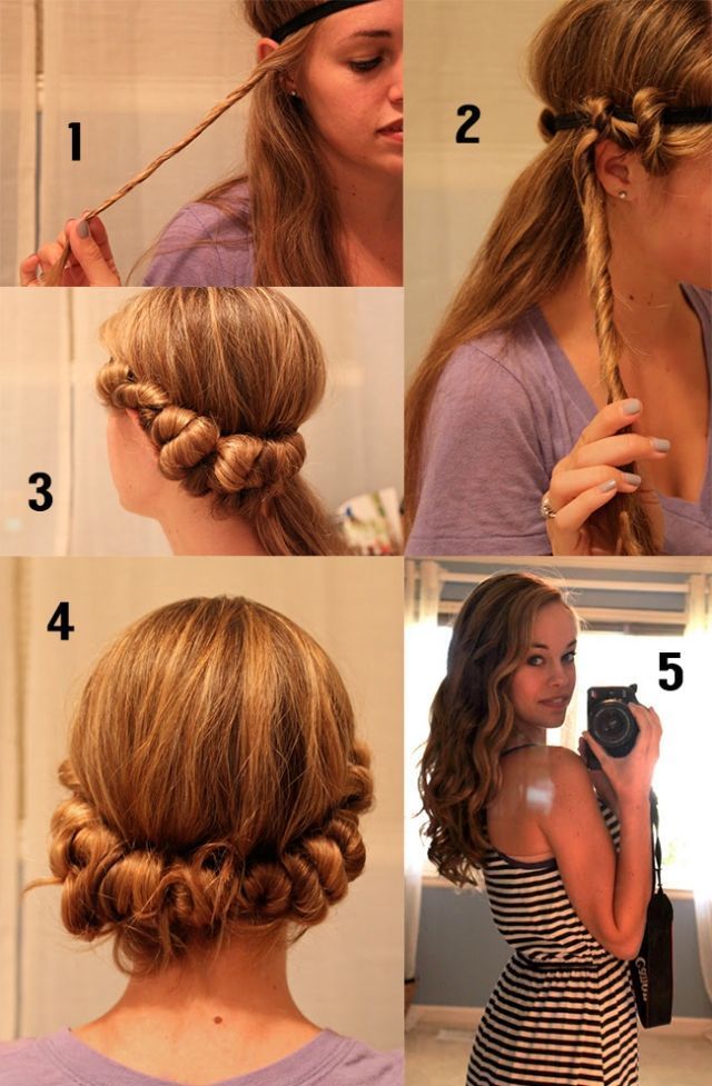 5 Easy Ways to Get Pretty Curls Without Heat - FEMALE - 5 Easy Ways to Get Pretty Curls Without Heat - FEMALE -   19 style Hair overnight ideas