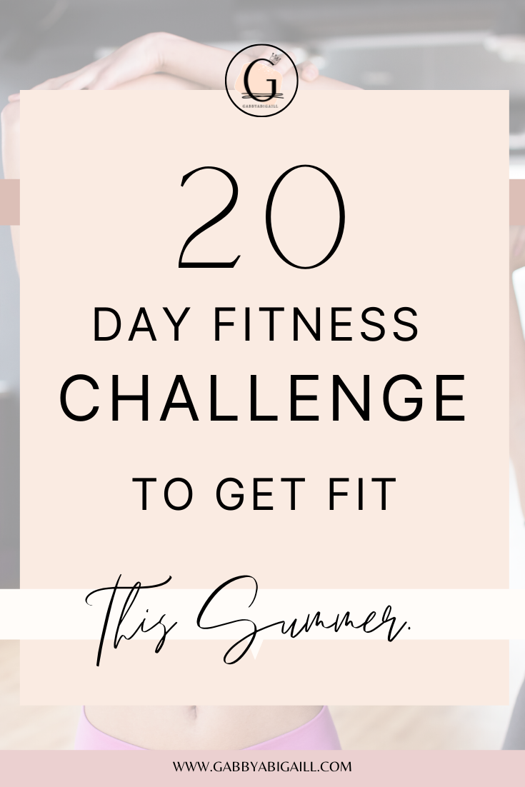 20 Day Fitness Challenge To Get Fit This Summer. - 20 Day Fitness Challenge To Get Fit This Summer. -   19 summer fitness Challenge ideas