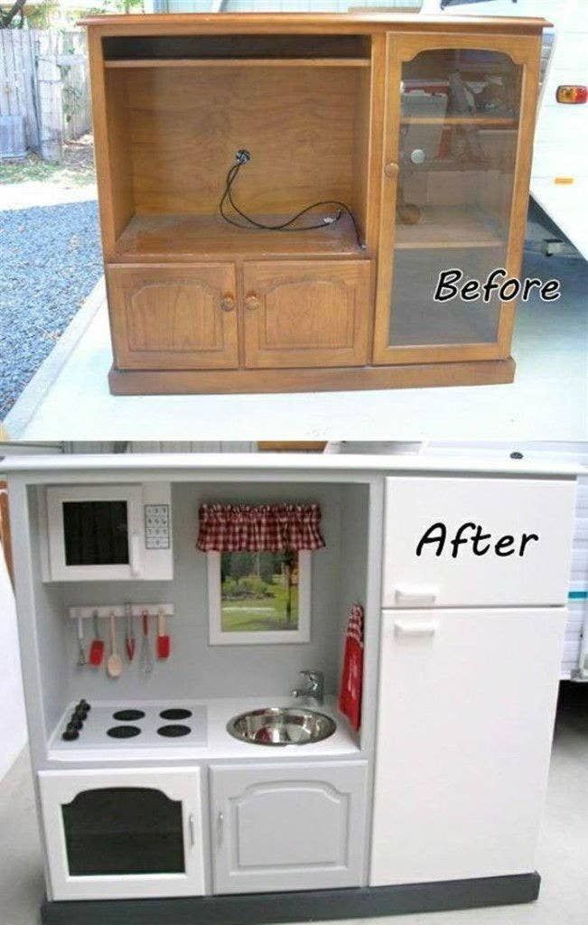 26 Super-Cool DIY Projects That Will Blow Your Kids' Minds - 26 Super-Cool DIY Projects That Will Blow Your Kids' Minds -   21 diy Kids kitchen ideas