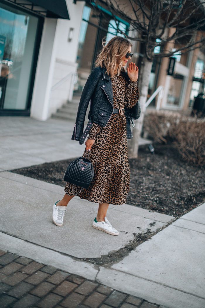 The $35 Leopard Dress You Need for Spring | Cella Jane - The $35 Leopard Dress You Need for Spring | Cella Jane -   21 style Dress with sneakers ideas