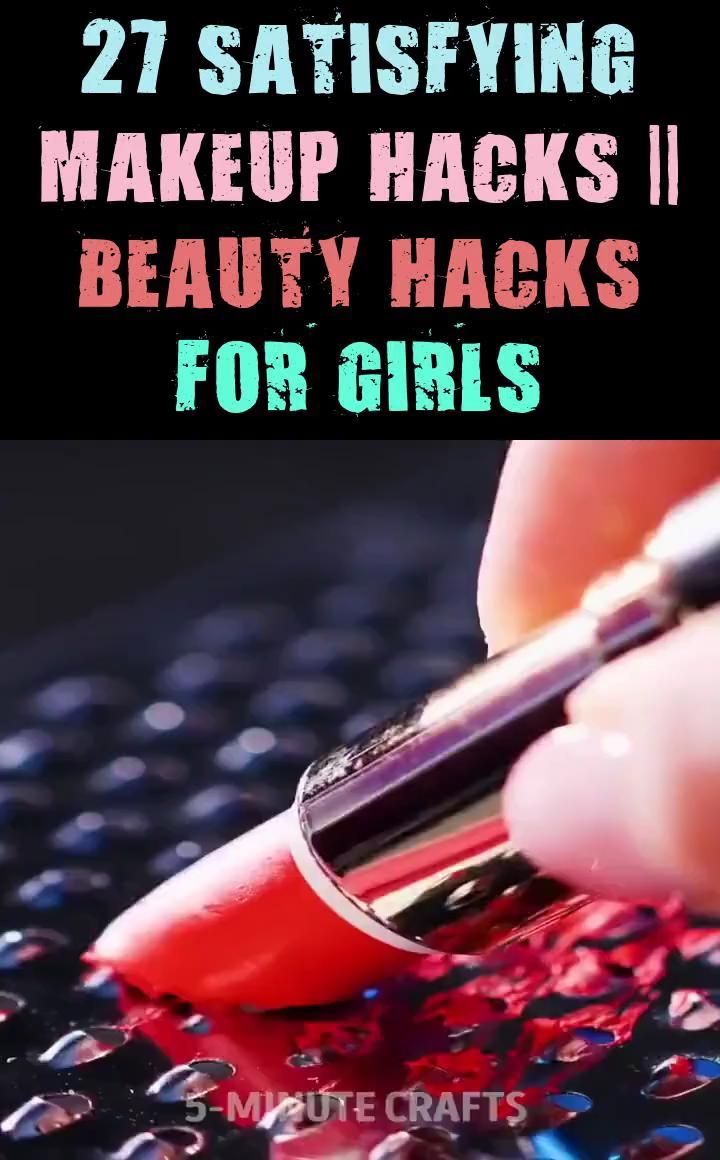27 SATISFYING MAKEUP HACKS || BEAUTY HACKS FOR GIRLS - 27 SATISFYING MAKEUP HACKS || BEAUTY HACKS FOR GIRLS -   22 beauty Hacks videos ideas