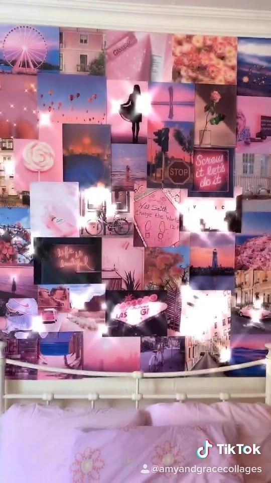 Aesthetic Pretty Retro Wall Collage Kit Pink VSCO Vintage Room | Etsy - Aesthetic Pretty Retro Wall Collage Kit Pink VSCO Vintage Room | Etsy -   23 diy Decoracion juvenil ideas