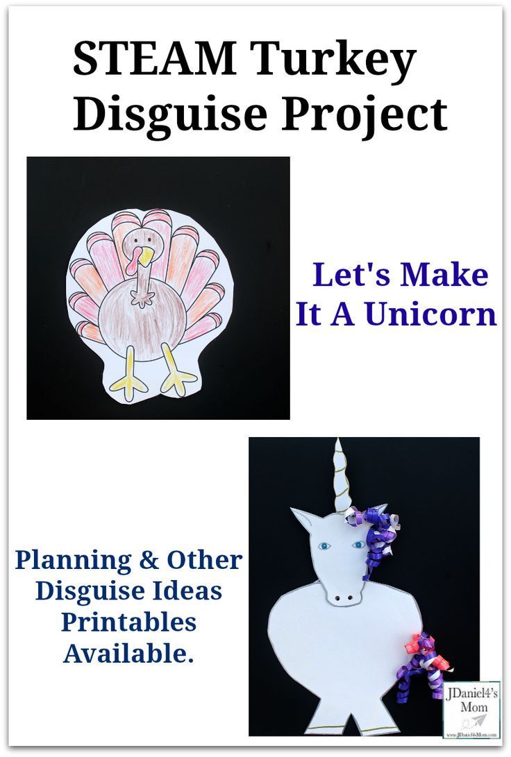STEAM Turkey Disguise Project- Let's Make It A Unicorn - STEAM Turkey Disguise Project- Let's Make It A Unicorn -   13 mermaid turkey disguise project ideas