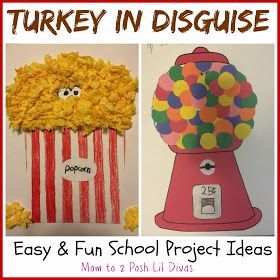 Easy and Fun Turkey in Disguise Projects - Easy and Fun Turkey in Disguise Projects -   14 disguise a turkey project for boys ideas