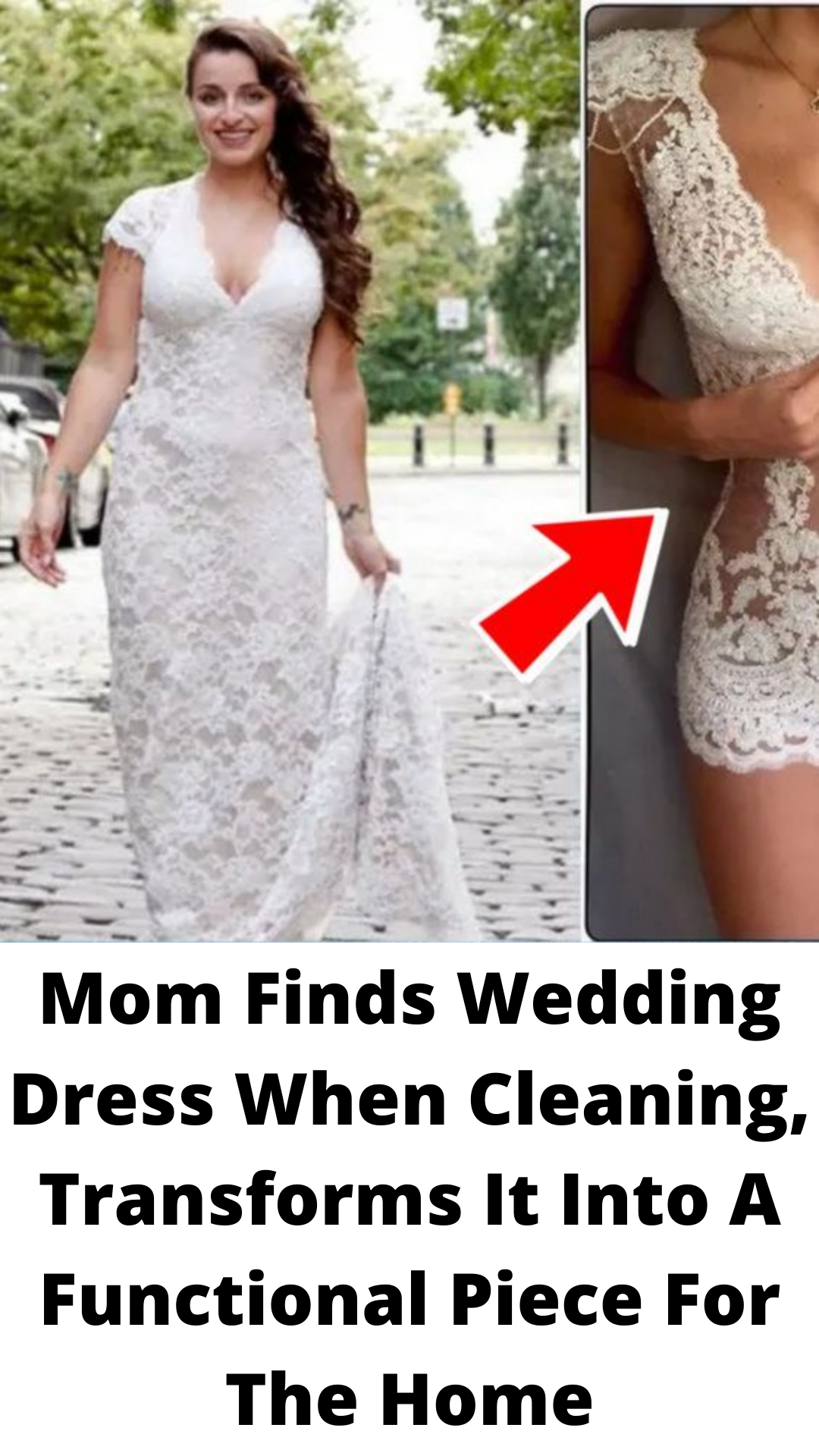 Mom Finds Wedding Dress When Cleaning, Transforms It Into A Functional Piece For The Home - Mom Finds Wedding Dress When Cleaning, Transforms It Into A Functional Piece For The Home -   14 style Girl funny ideas