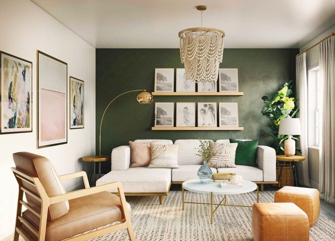 15 sage green living room decor ideas