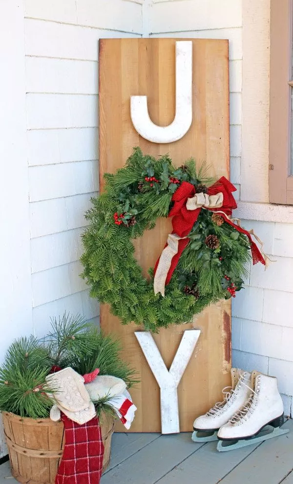 16 diy christmas decorations outdoor easy ideas