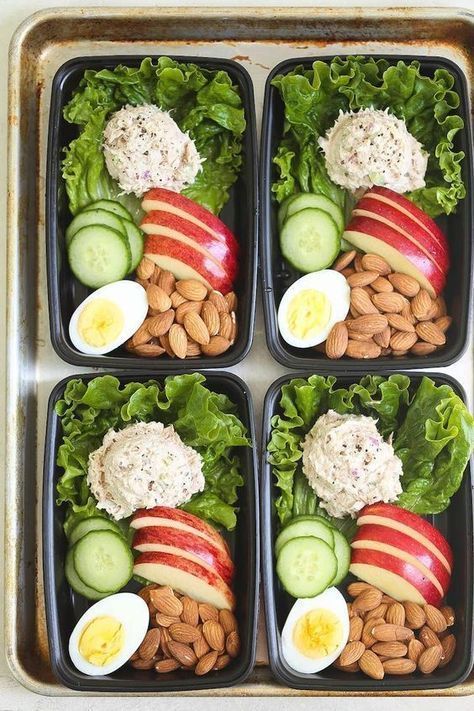 Tuna Salad Meal Prep - Damn Delicious - Tuna Salad Meal Prep - Damn Delicious -   16 fitness Meals women ideas
