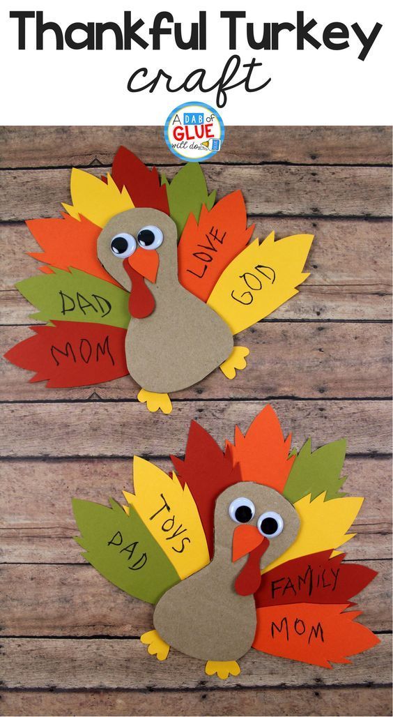 16 thanksgiving crafts for kids easy ideas