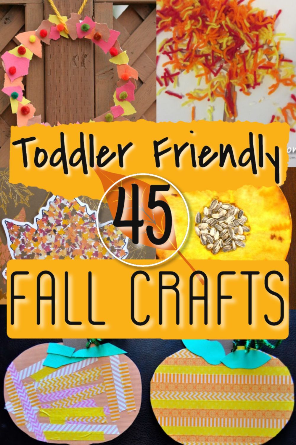 45 of the CUTEST Fall Crafts for Toddlers! - 45 of the CUTEST Fall Crafts for Toddlers! -   17 diy thanksgiving crafts for toddlers ideas