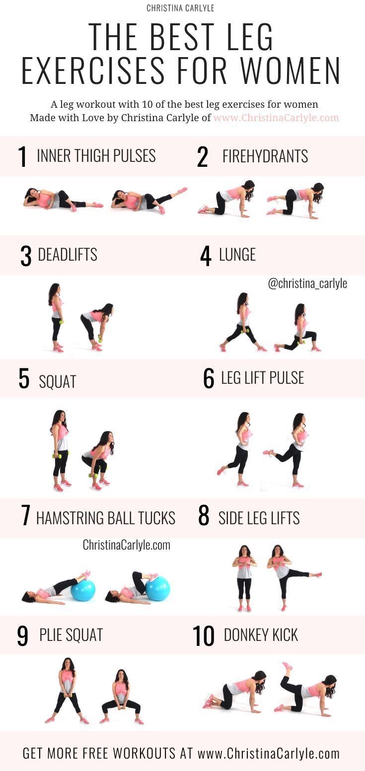 The 10 Best Leg Exercises for Women - The 10 Best Leg Exercises for Women -   17 fitness Training wallpaper ideas