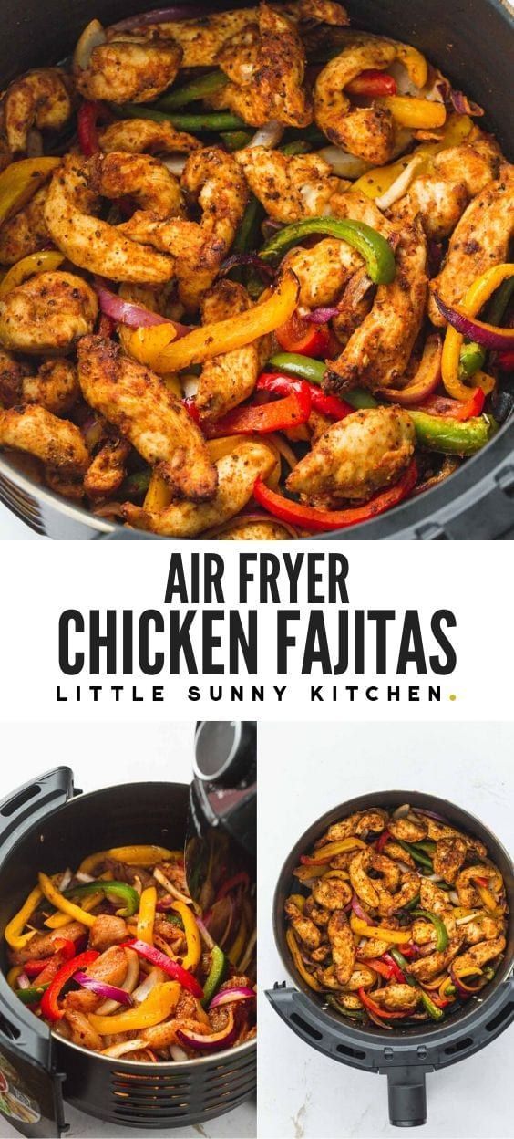 Air Fryer Chicken Fajitas - Air Fryer Chicken Fajitas -   18 air fryer recipes easy chicken ideas