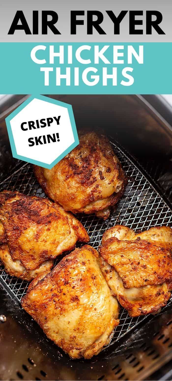 Air Fryer Chicken Thighs - Super Crispy! - Air Fryer Chicken Thighs - Super Crispy! -   18 air fryer recipes easy chicken ideas