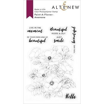 Altenew PAINT A FLOWER ANEMONE Clear Stamps ALT4164 - Altenew PAINT A FLOWER ANEMONE Clear Stamps ALT4164 -   18 altenew beauty Day ideas