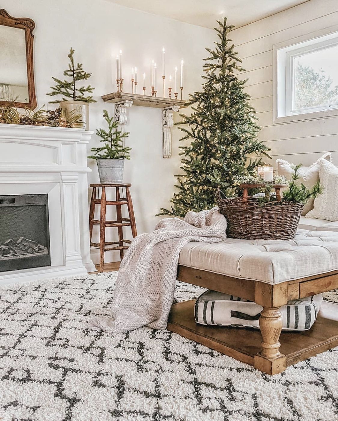 18 christmas decorations living room farmhouse ideas