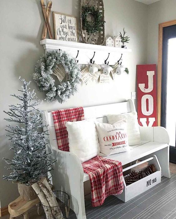 The BEST Christmas Decorating Ideas that will warm your home ~ - The BEST Christmas Decorating Ideas that will warm your home ~ -   18 christmas living room decorations farmhouse style ideas