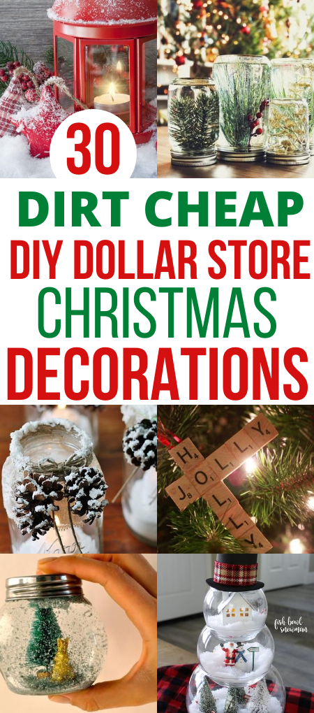 30 DIY Dollar Store Christmas Decor To Make In 2020 - 30 DIY Dollar Store Christmas Decor To Make In 2020 -   18 diy christmas decorations for kids cheap ideas