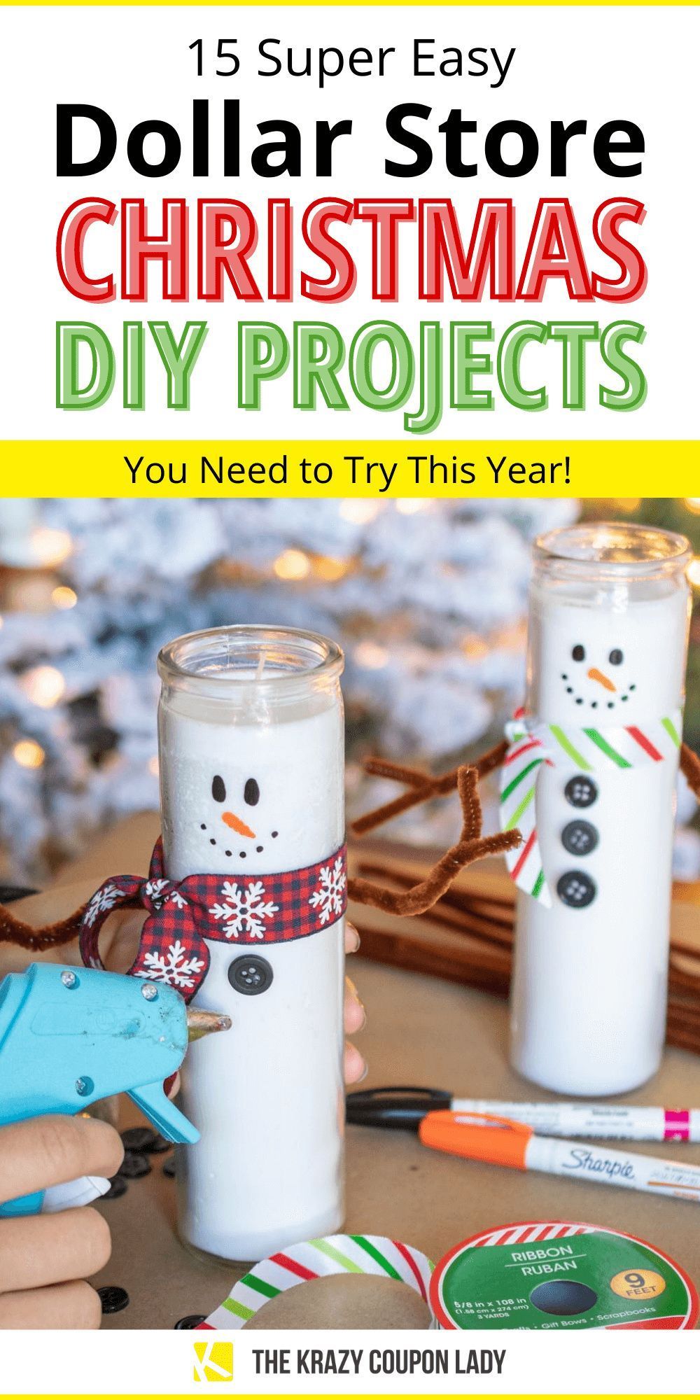 15 Dollar Store Christmas DIY Projects Anyone Can Do - 15 Dollar Store Christmas DIY Projects Anyone Can Do -   18 diy christmas decorations for kids cheap ideas