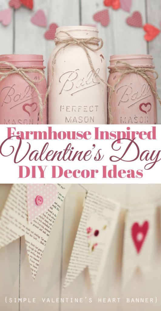 DIY Valentine's Day Farmhouse Decor Ideas - Back Road Bloom - DIY Valentine's Day Farmhouse Decor Ideas - Back Road Bloom -   18 diy valentines decorations farmhouse ideas