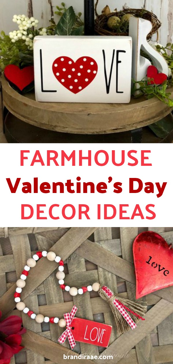Valentine's Day Farmhouse Decor - Valentine's Day Farmhouse Decor -   18 diy valentines decorations farmhouse ideas