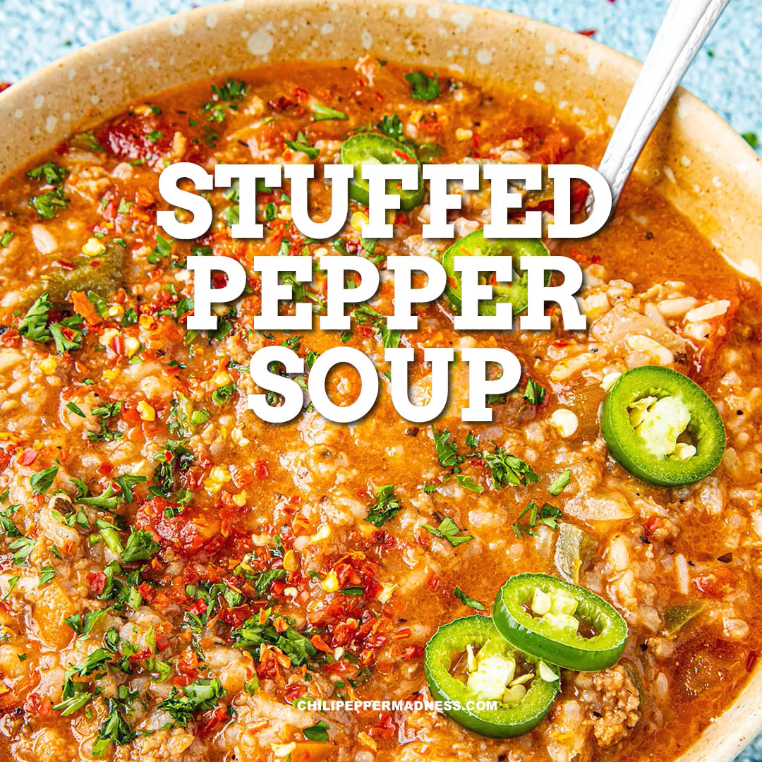 Easy Stuffed Pepper Soup - Easy Stuffed Pepper Soup -   18 healthy instant pot recipes soup ideas
