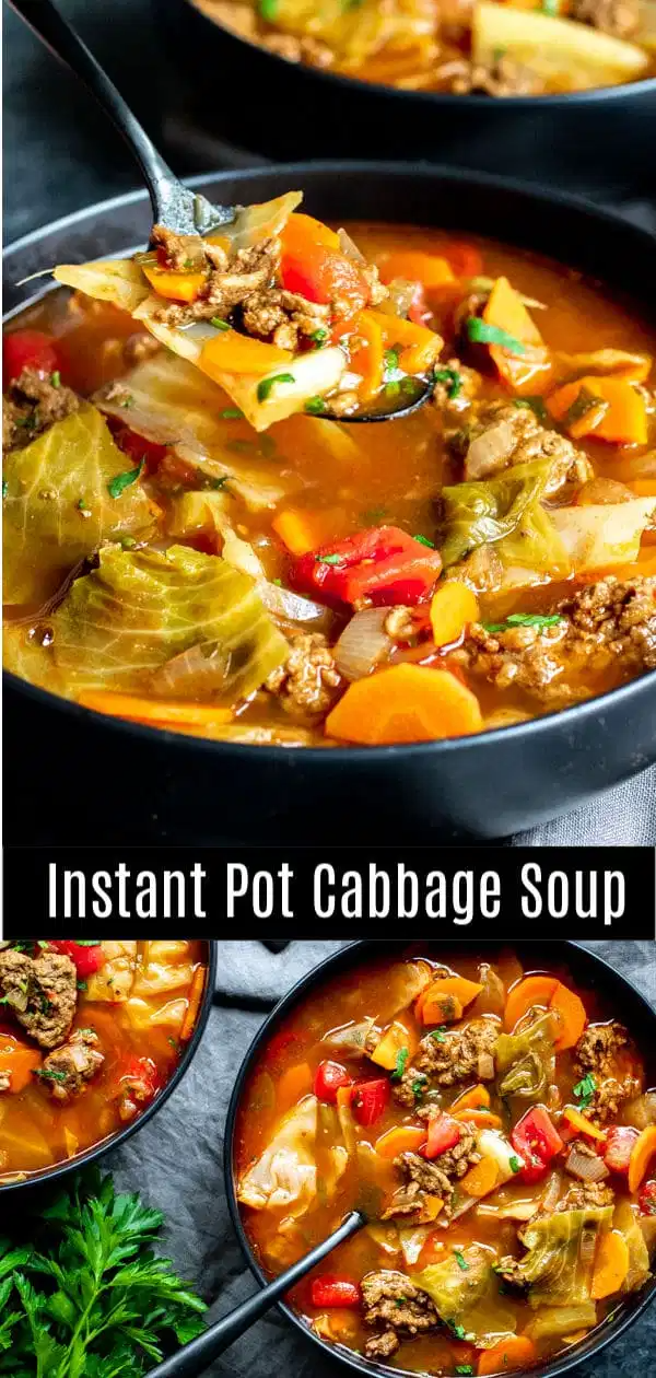 Instant Pot Cabbage Roll Soup {Stove Top instructions} - Instant Pot Cabbage Roll Soup {Stove Top instructions} -   18 healthy instant pot recipes soup ideas