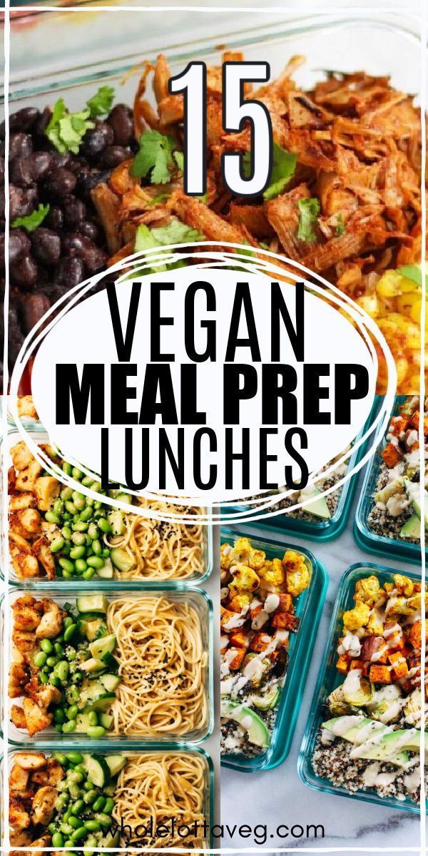15 Vegan Meal Prep Recipes (Healthy, Clean Eating) - 15 Vegan Meal Prep Recipes (Healthy, Clean Eating) -   18 meal prep recipes vegetarian fitness ideas
