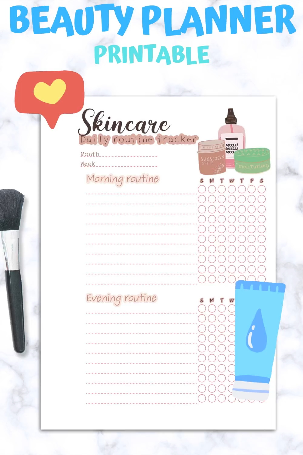 Beauty Routine Tracker - Beauty Routine Tracker -   18 morning beauty Tips ideas