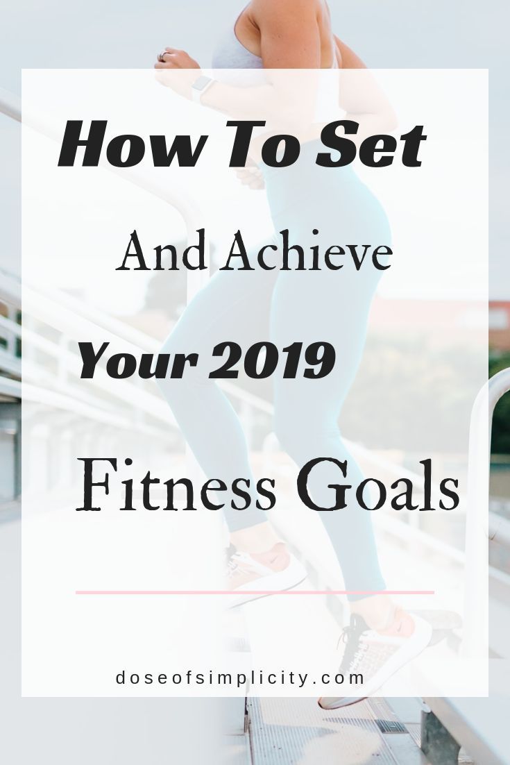 18 setting fitness Goals ideas