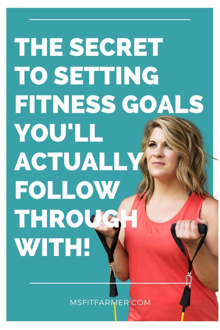 The Insanely Easy Way to Set a Fitness Goal You'll Actually Follow Through With! - The Insanely Easy Way to Set a Fitness Goal You'll Actually Follow Through With! -   18 setting fitness Goals ideas