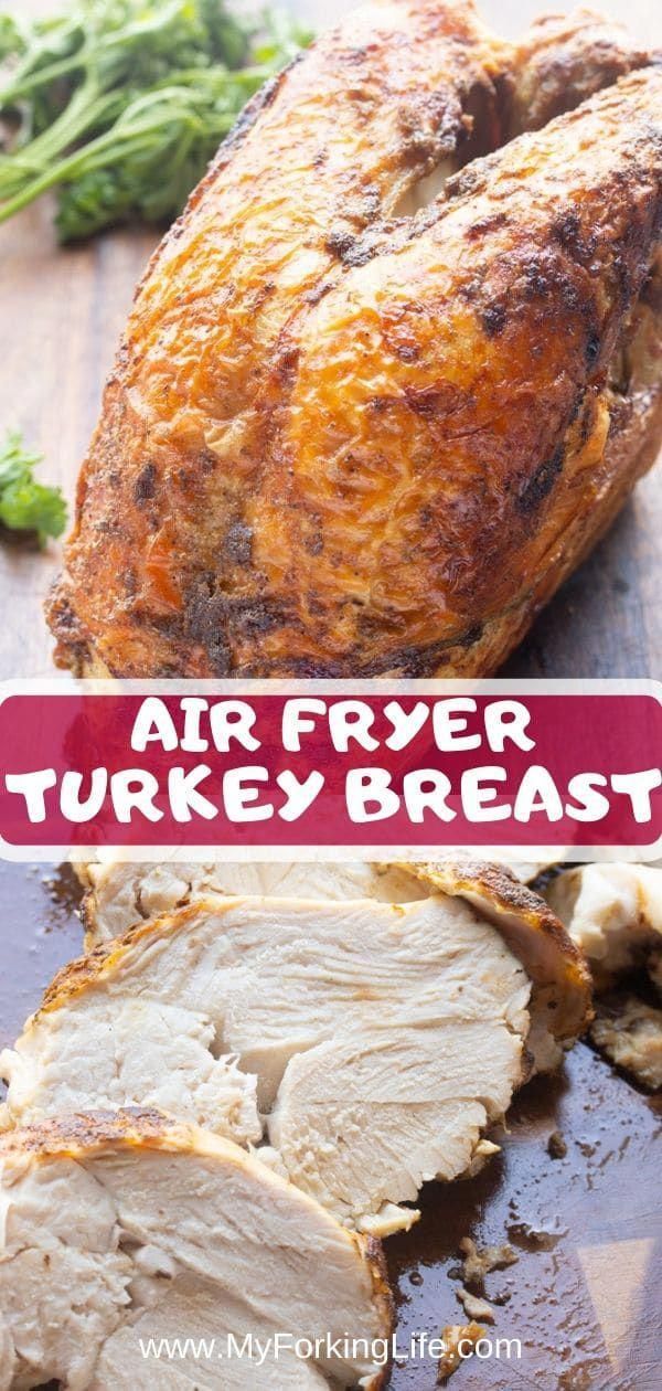Roasted Air Fryer Turkey Breast (Bone-In or Boneless) - Roasted Air Fryer Turkey Breast (Bone-In or Boneless) -   18 turkey breast recipes air fryer ideas