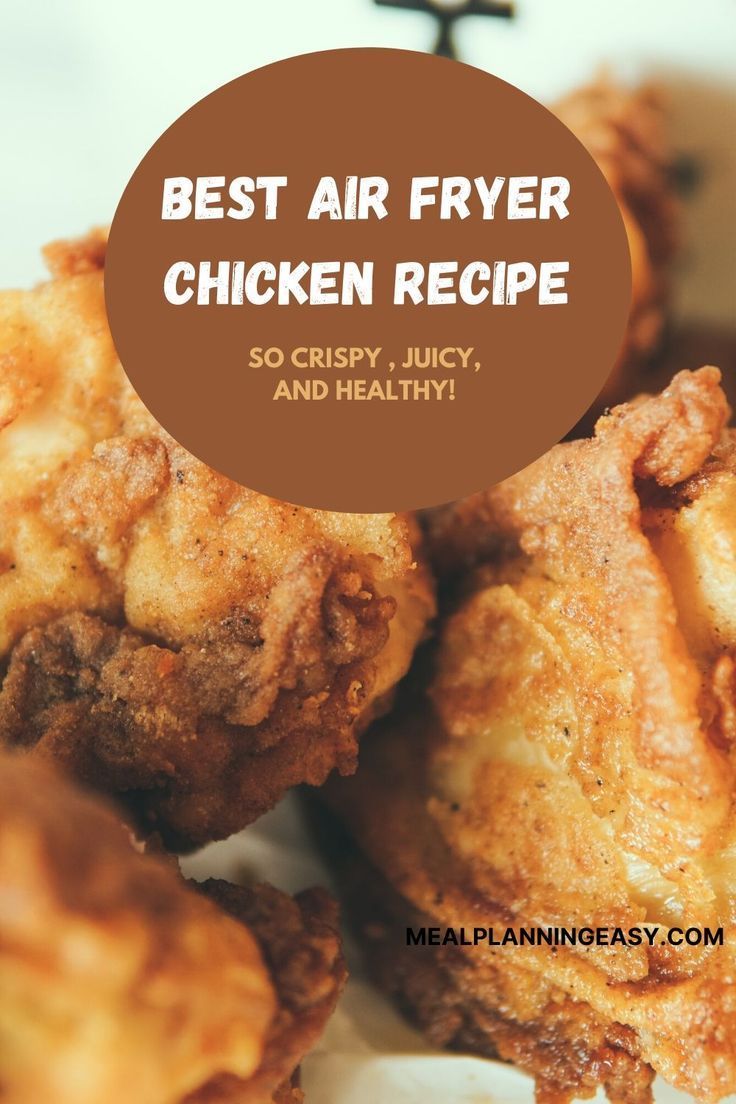 Crispy Chicken using your Instant Pot Air Fryer Lid - Crispy Chicken using your Instant Pot Air Fryer Lid -   19 air fryer recipes chicken boneless panko ideas