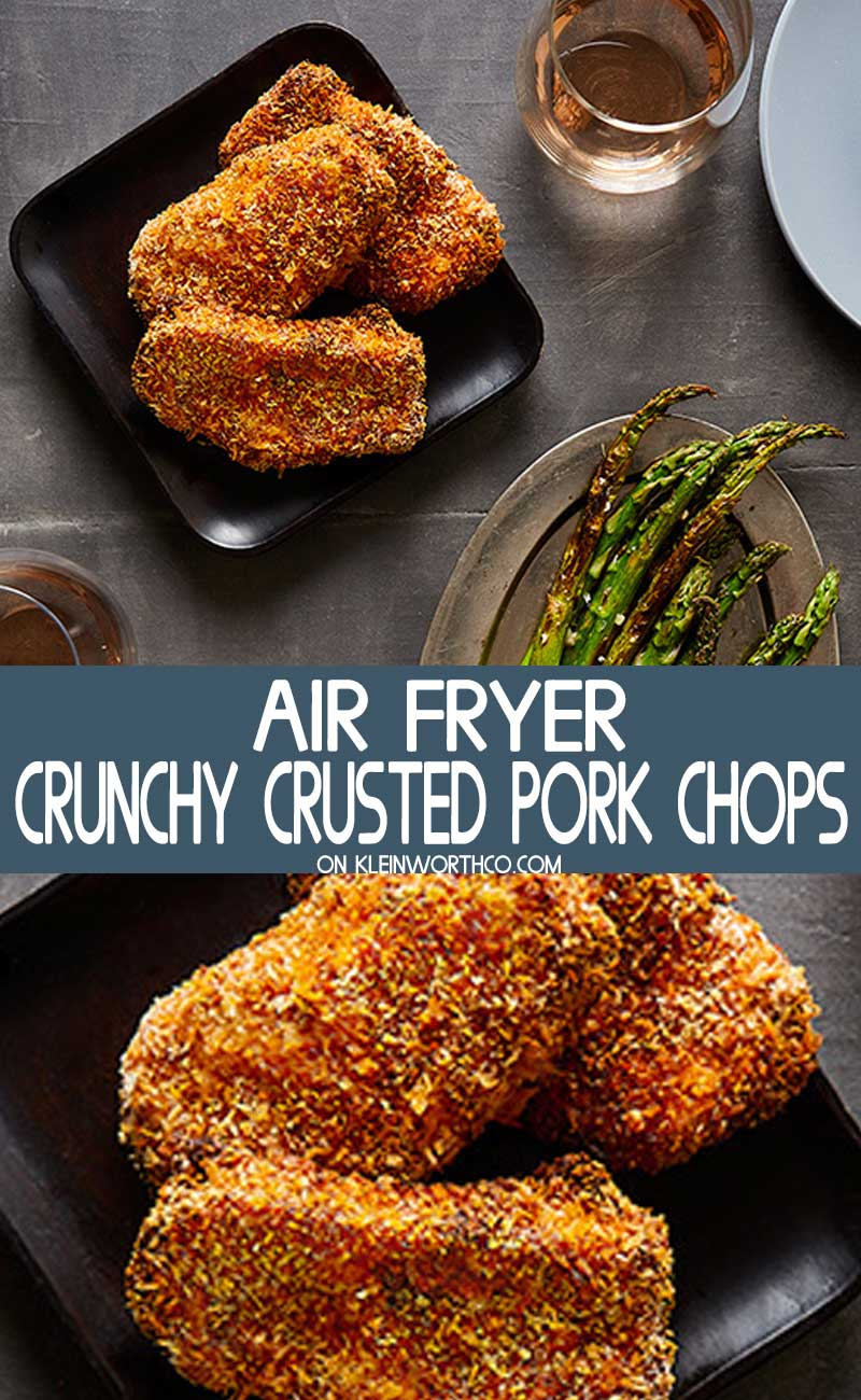Air Fryer Panko Crusted Pork Chops - Air Fryer Panko Crusted Pork Chops -   19 air fryer recipes chicken boneless panko ideas