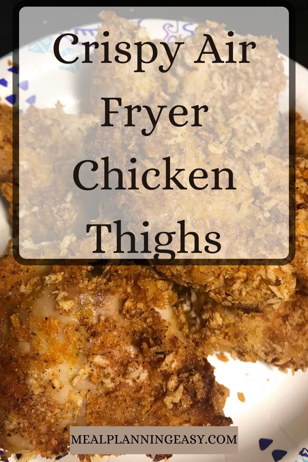 Healthy and Crispy Chicken using your Air Fryer - Healthy and Crispy Chicken using your Air Fryer -   19 air fryer recipes chicken boneless panko ideas
