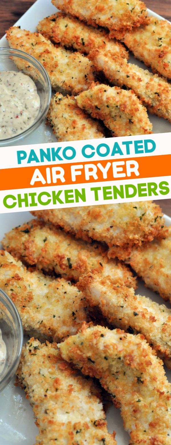 Air Fryer Chicken Tenders - Family Favorite Air Fryer Chicken Recipe - - Air Fryer Chicken Tenders - Family Favorite Air Fryer Chicken Recipe - -   19 air fryer recipes chicken boneless panko ideas