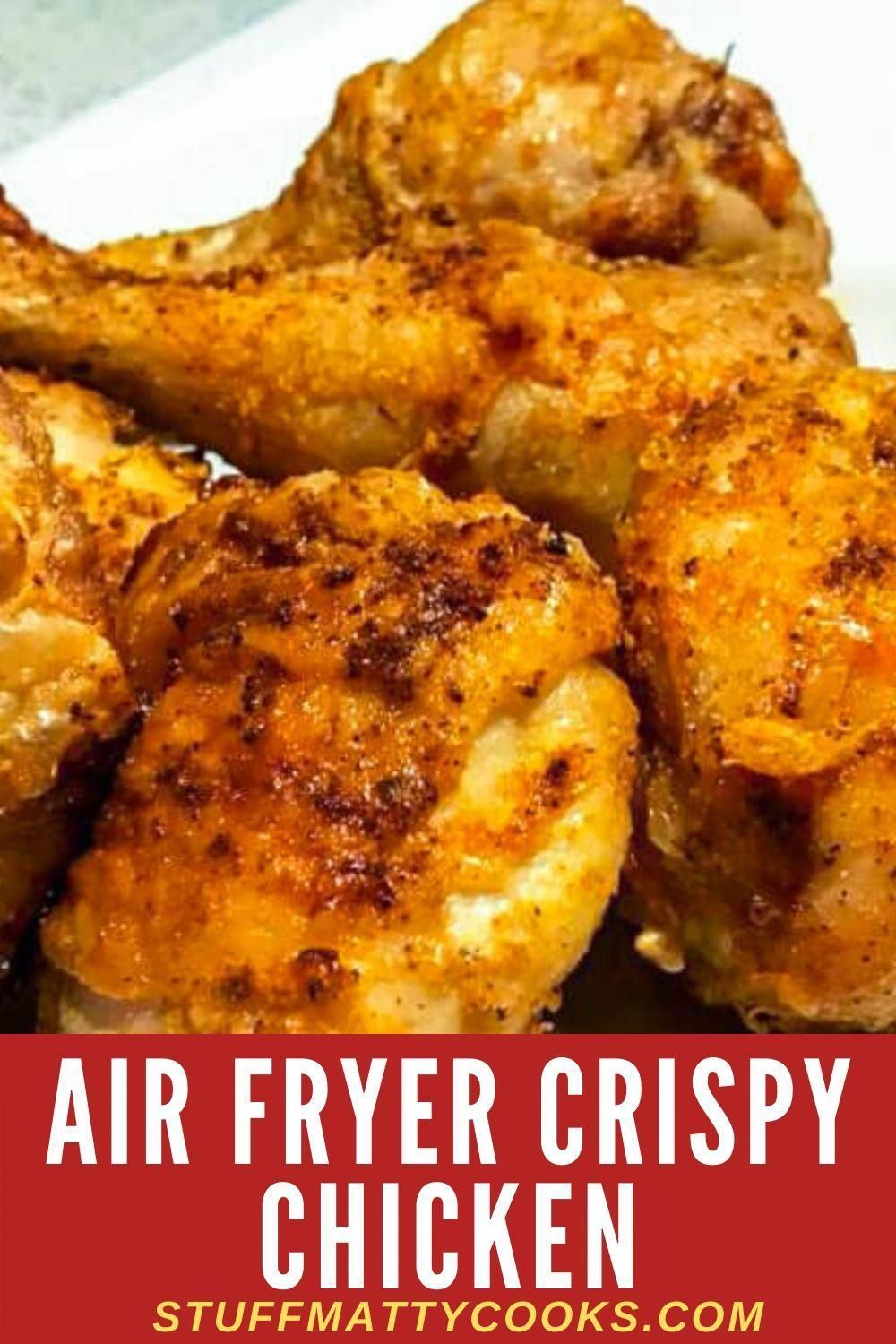 Air Fryer Crispy Fried Chicken Recipe - Air Fryer Crispy Fried Chicken Recipe -   19 air fryer recipes chicken drumsticks ideas