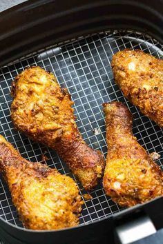 Juicy Air Fryer Chicken Drumsticks - made with only 3 Tbsp butter but full of flavor and really easy - Juicy Air Fryer Chicken Drumsticks - made with only 3 Tbsp butter but full of flavor and really easy -   19 air fryer recipes chicken drumsticks ideas