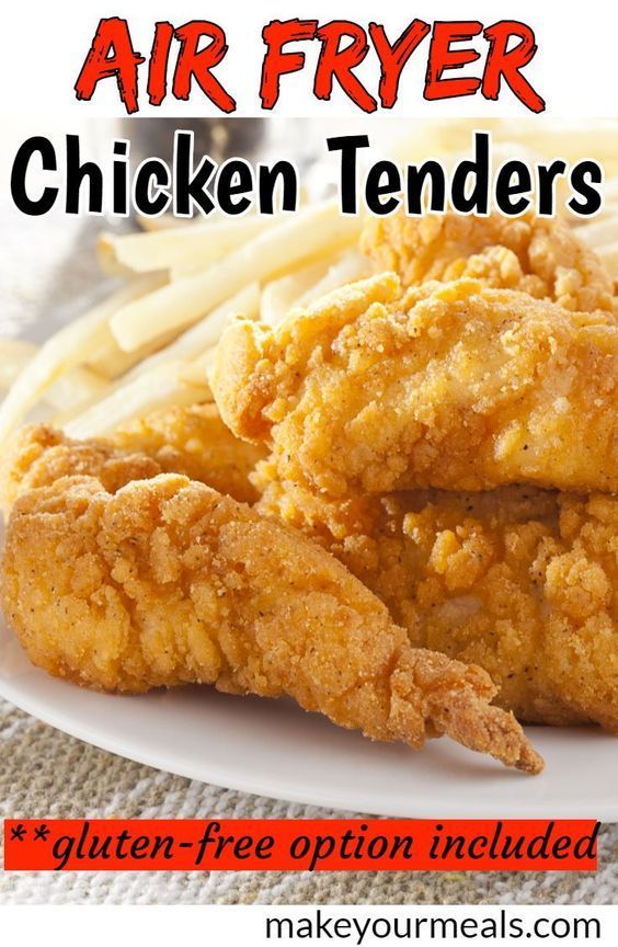 Air Fryer Chicken Tenders - Air Fryer Chicken Tenders -   19 air fryer recipes chicken tenders flour ideas