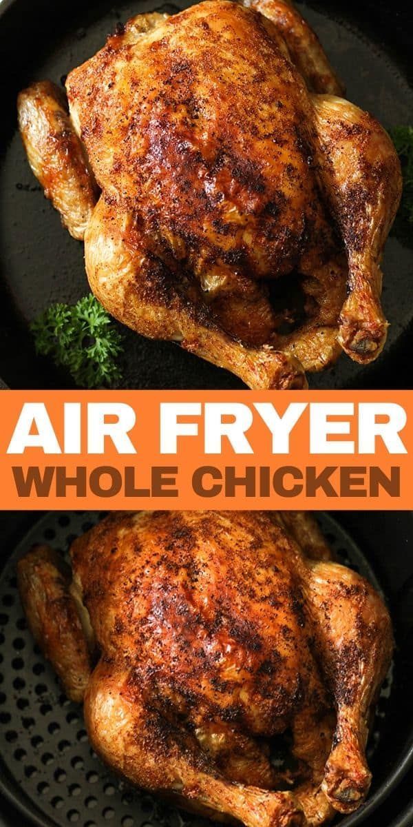 Air Fryer Whole Chicken (Whole30, Paleo) - Air Fryer Whole Chicken (Whole30, Paleo) -   19 air fryer recipes chicken whole ideas