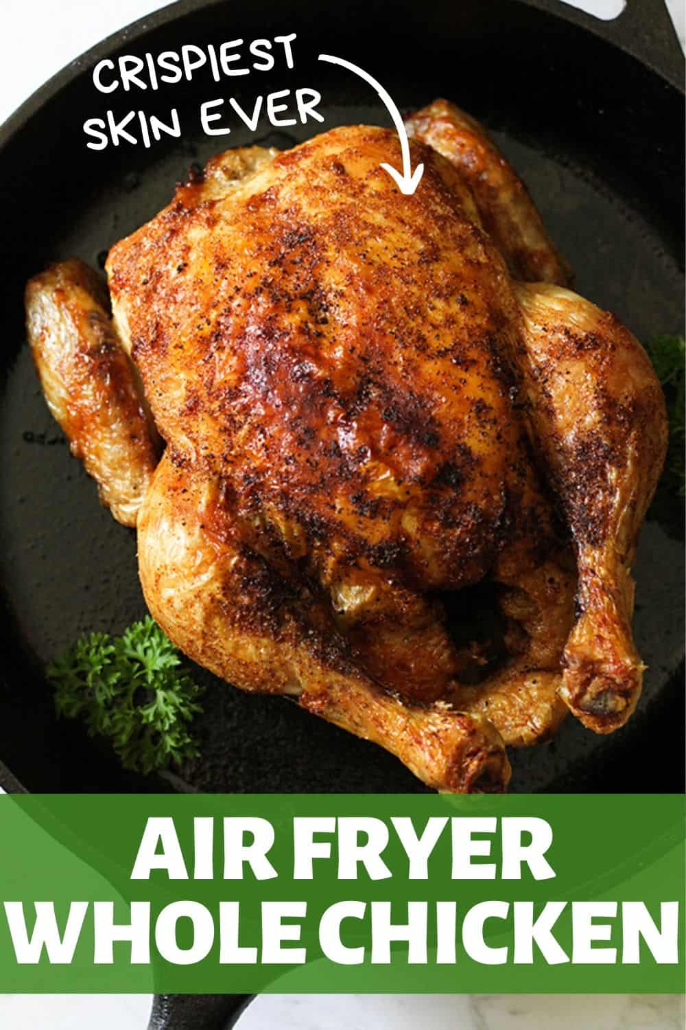 Air Fryer Whole Chicken {Whole30, Paleo} - Air Fryer Whole Chicken {Whole30, Paleo} -   19 air fryer recipes chicken whole ideas