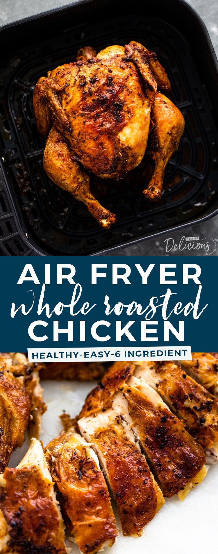 Air Fryer Whole Roast Chicken - Air Fryer Whole Roast Chicken -   19 air fryer recipes chicken whole ideas