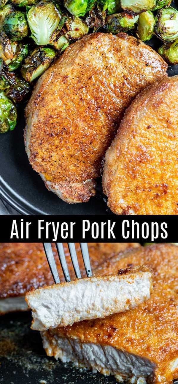 19 air fryer recipes healthy dinners pork ideas
