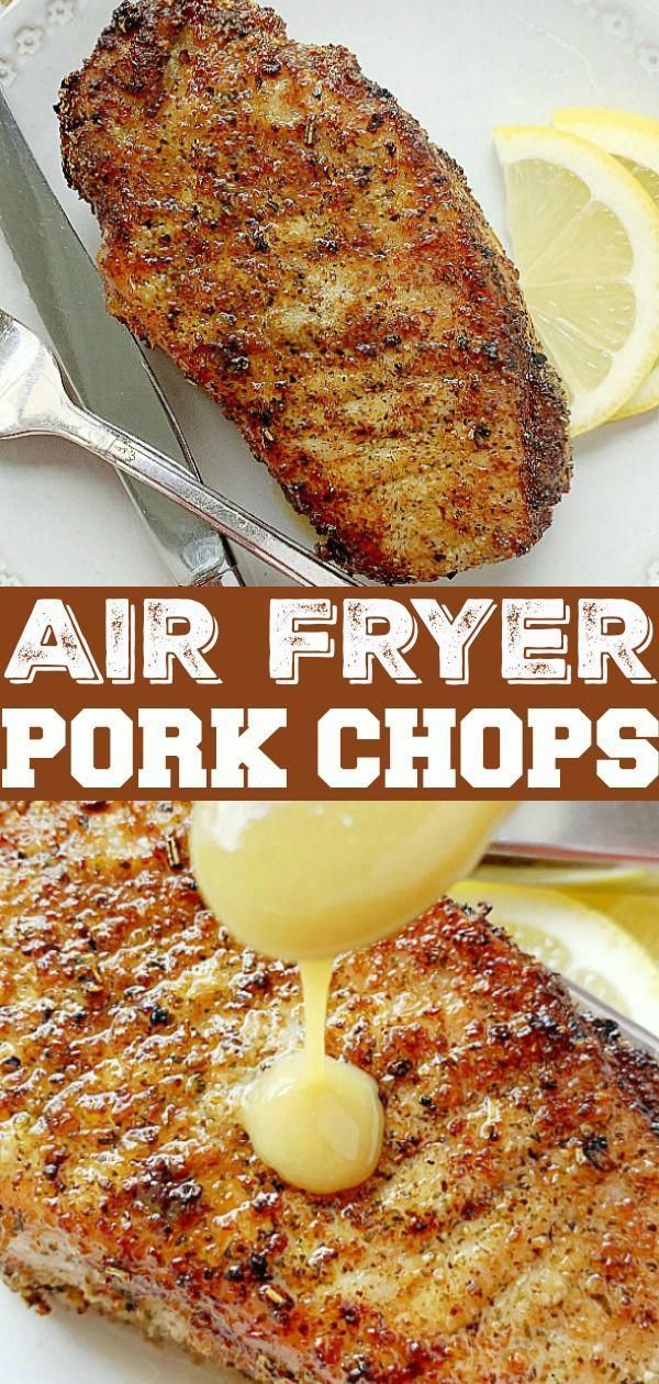 Air Fryer Pork Chops - Foodtastic Mom - Air Fryer Pork Chops - Foodtastic Mom -   19 air fryer recipes healthy dinners pork ideas