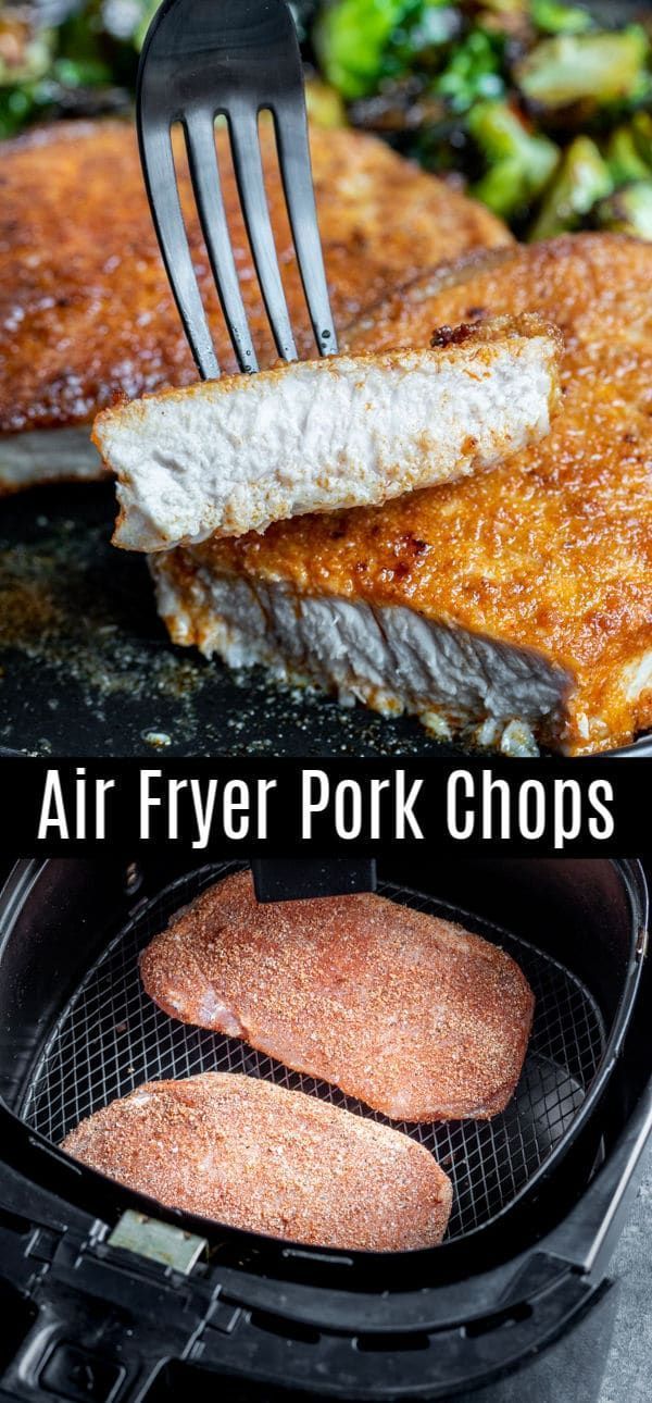 Air Fryer Pork Chops - Air Fryer Pork Chops -   19 air fryer recipes healthy dinners pork ideas