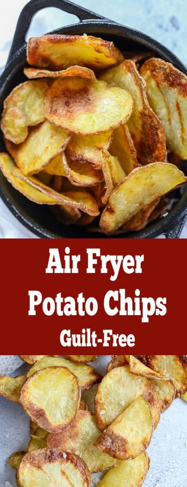 Air Fryer Potato Chips Recipe - Momsdish - Air Fryer Potato Chips Recipe - Momsdish -   19 air fryer recipes healthy vegetables ideas