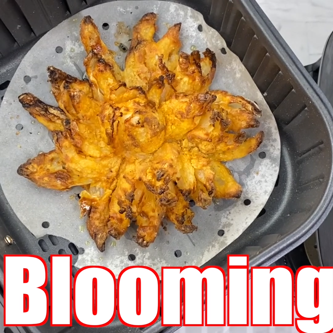 Air Fryer Blooming Onion Recipe - Air Fryer Blooming Onion Recipe -   19 air fryer recipes healthy vegetables ideas